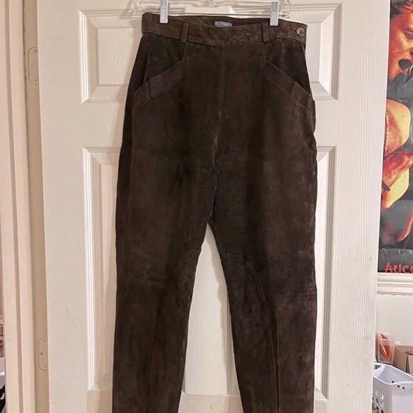 J Peterman Suede Riding Breeches 🐎 Trousers Pants Slacks 🐎